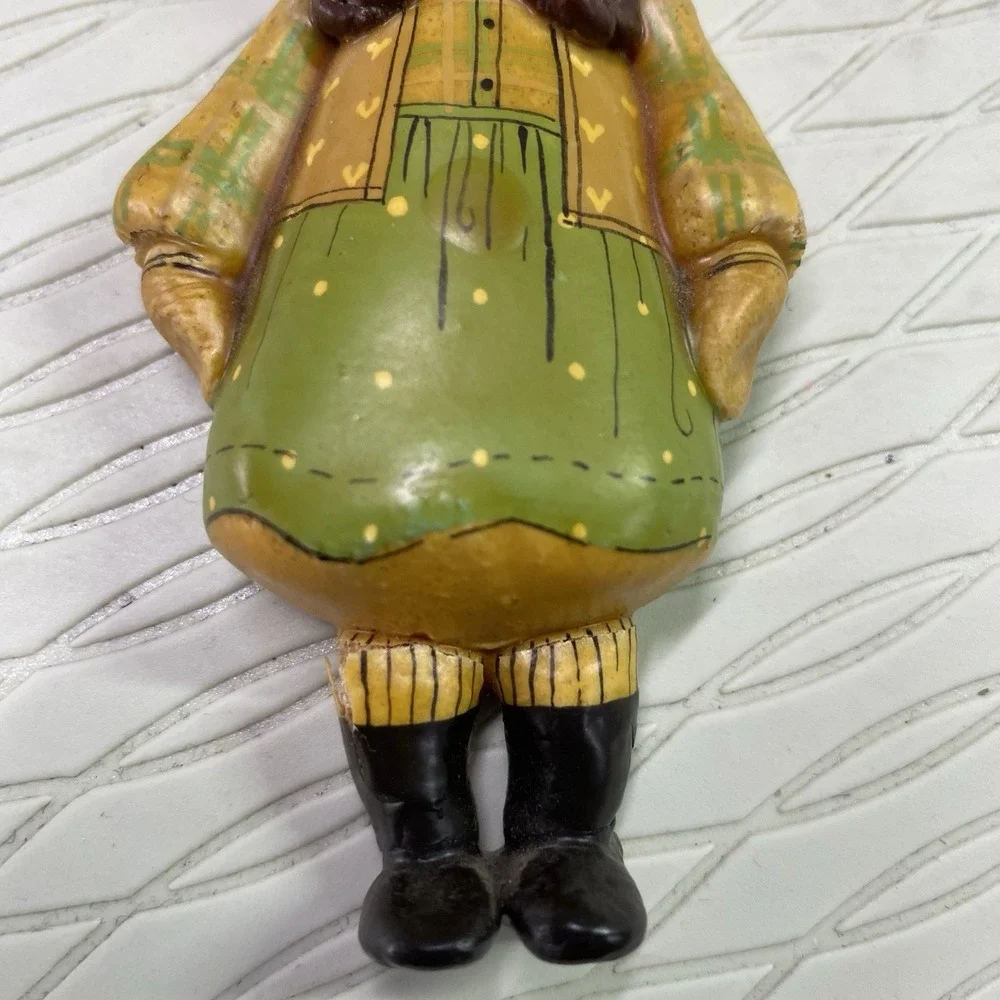 1984 ORIGINAL Christina Mae Risley Resin Figurine Ornament Country Gallery 4